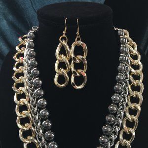 [KOGH] The Karen NEW Zi Signature Series Collection Necklace and Earrings Set